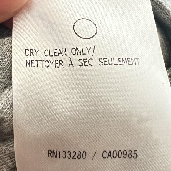 $1499 Authentic THOM BROWNE Made in JAPAN Men’s Grey Polo Sweatshirt Sz.5 - Picture 6 of 12